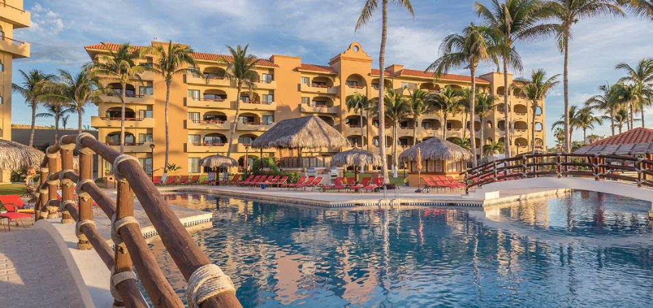 The pool area at a WorldMark by Wyndham resort 